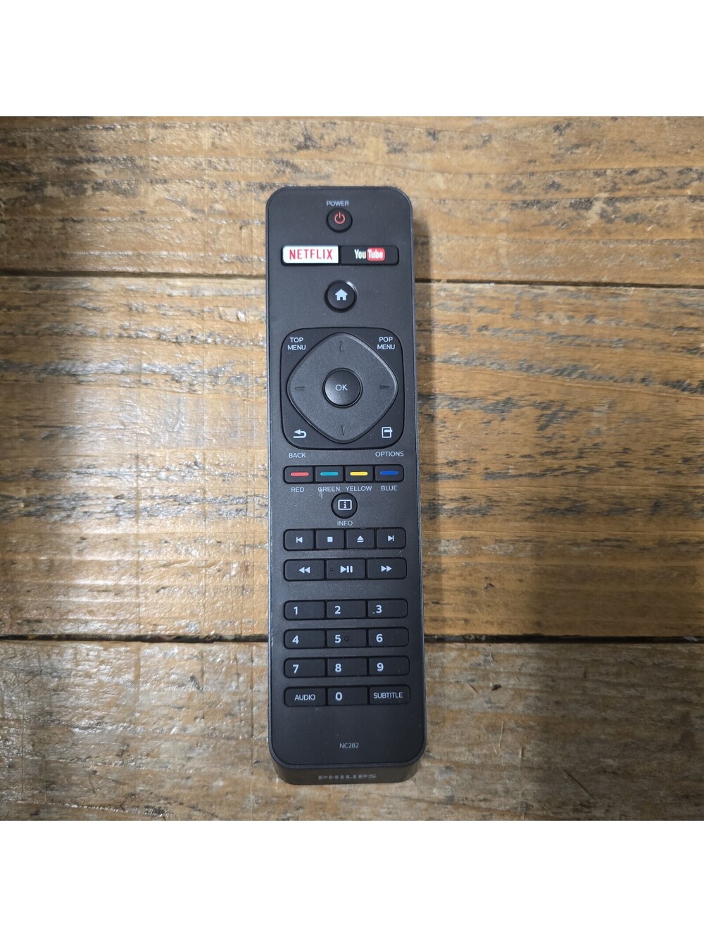NC282 NC282UH Replaced Remote For Philips Blu-ray Player BDP7302/F7 BDP7502/F7